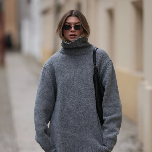 Chunky Oversized Sweaters: A Cultural History of Comfort