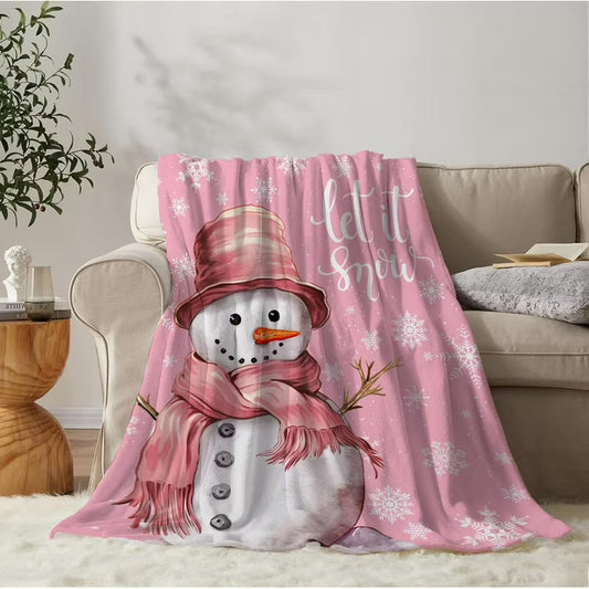 Snowman Fleece Blanket Quality: What to Look For
