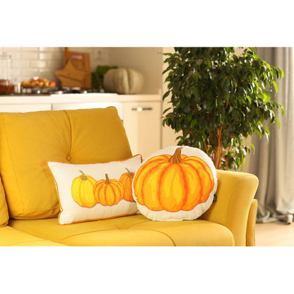 Thanksgiving Pumpkin Throw Pillow Covers