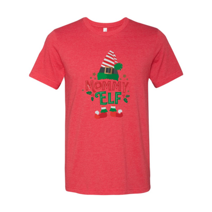 Mommy Elf Christmas Shirt