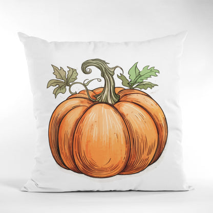 Pumpkin Pattern Throw Pillow