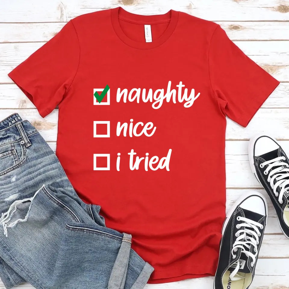 Christmas Family Checklist T-Shirt