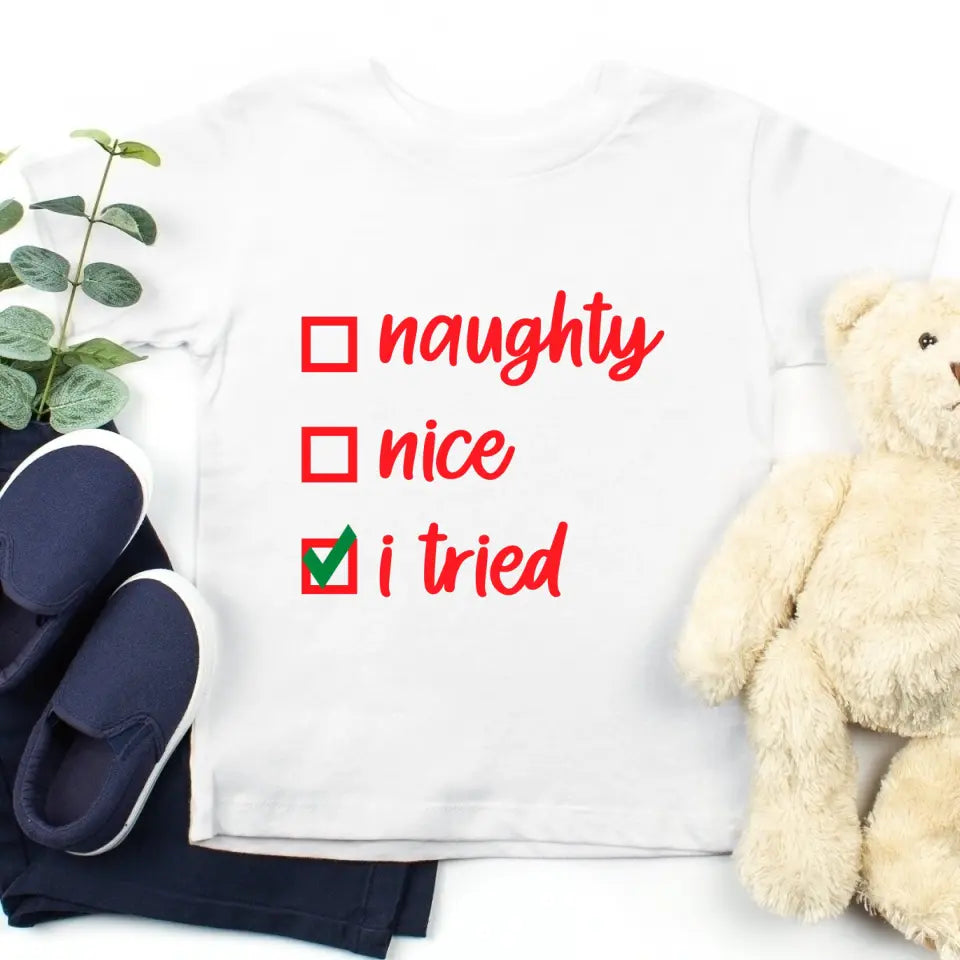 Christmas Family Checklist T-Shirt