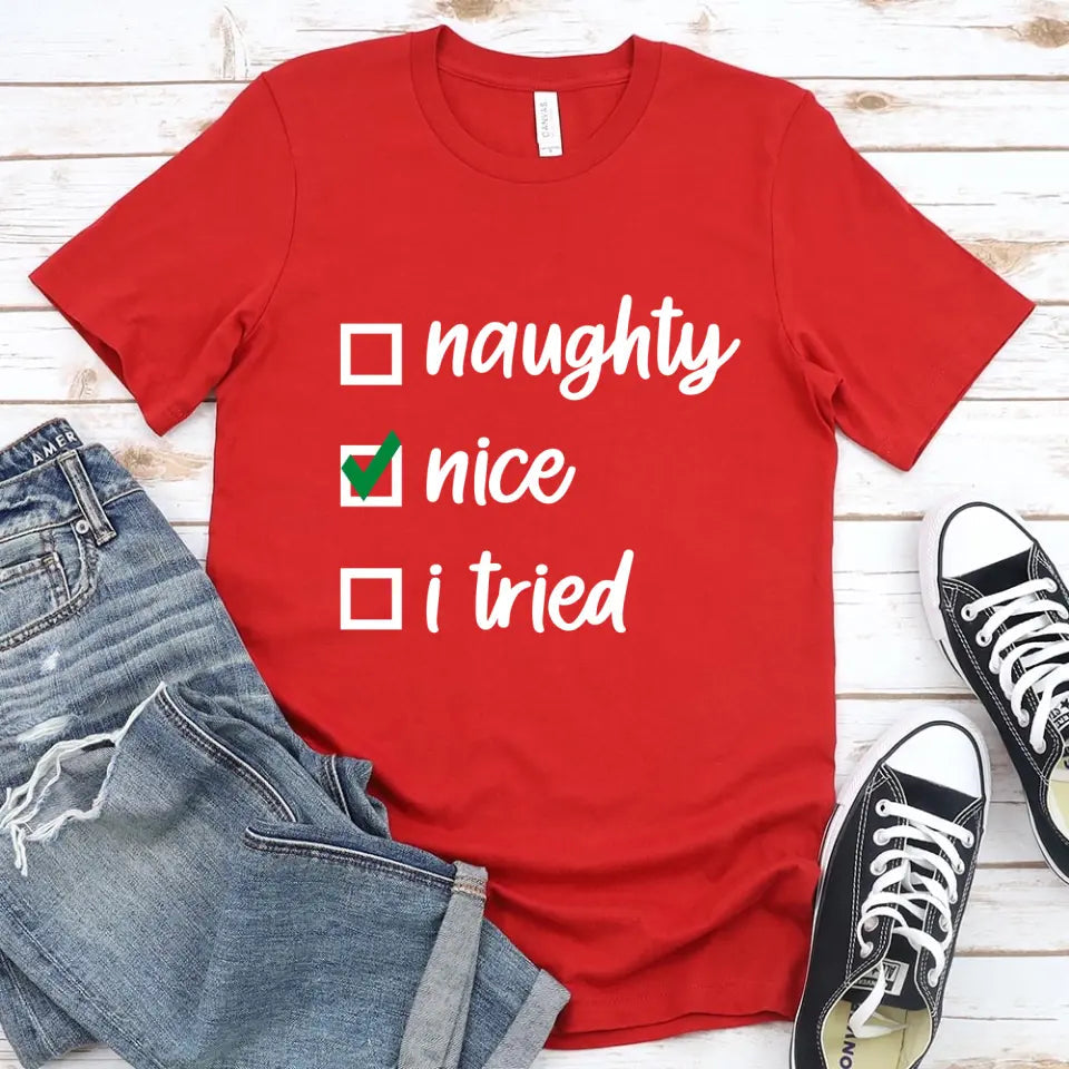 Christmas Family Checklist T-Shirt