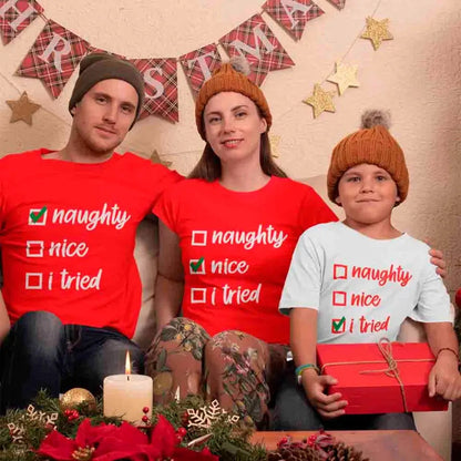 Christmas Family Checklist T-Shirt