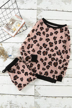 Load image into Gallery viewer, Leopard Print Loungewear Set
