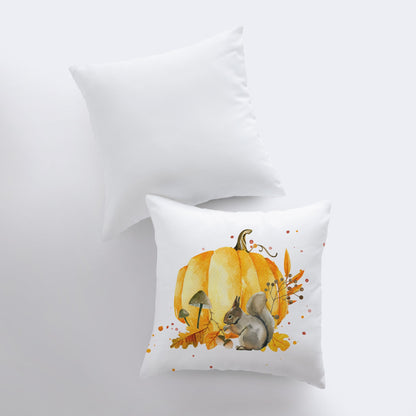 Fall Pumpkin Harvest Pillow