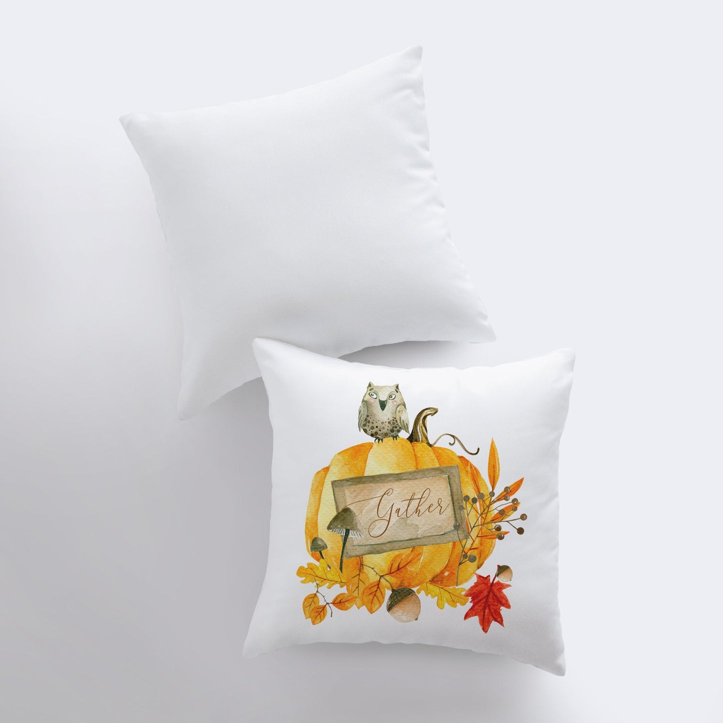 Gather Pumpkin Harvest Pillow Cover