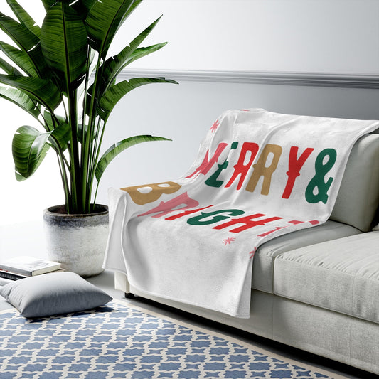 Christmas Plush Blanket Throw