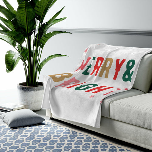 Christmas Plush Blanket Throw