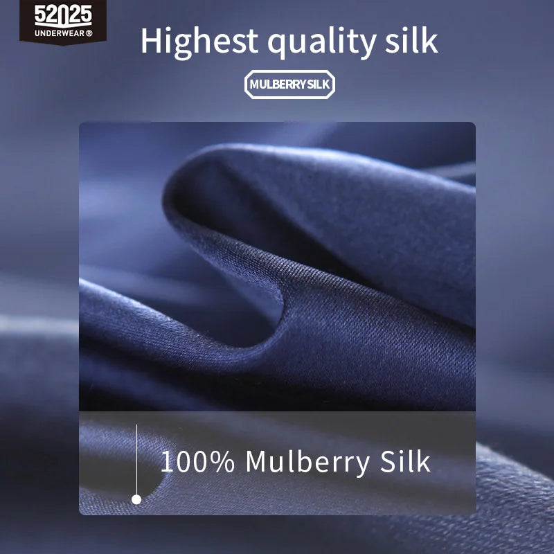 Men’s 100% Mulberry Silk Pajama Set