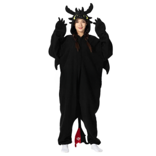 Onesie Cartoon Pajamas For Adult Women Men