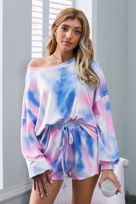 Tie-Dye Loungewear Set