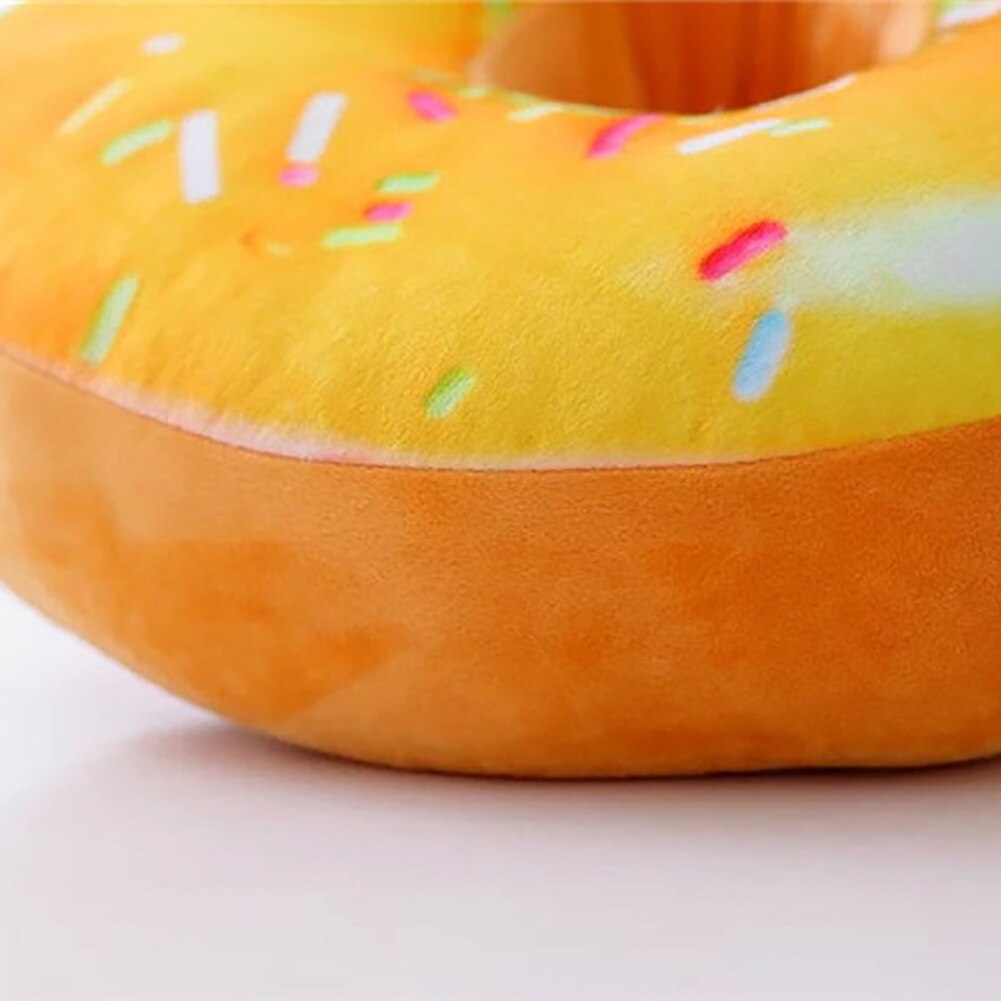 3D Donut Novelty Pillow