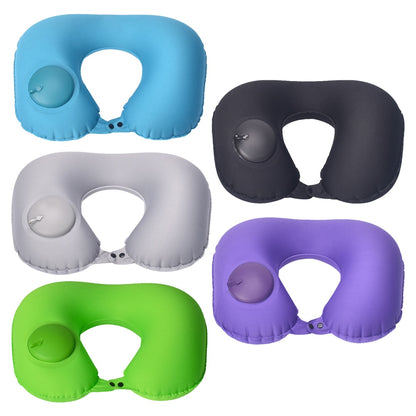 Inflatable Travel Folding Neck Pillow