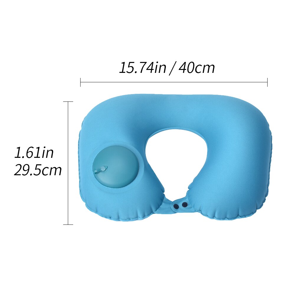 Inflatable Travel Folding Neck Pillow