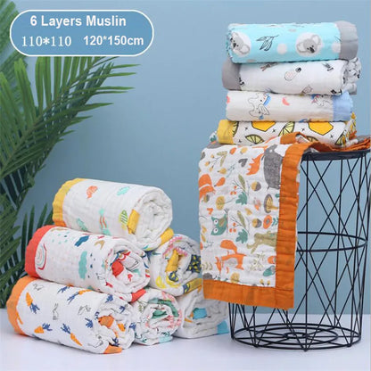 6 Layer Baby Blanket
