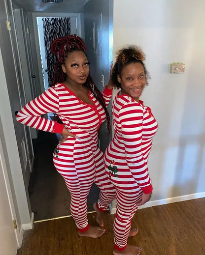 Christmas Pajama Jumpsuit for Women