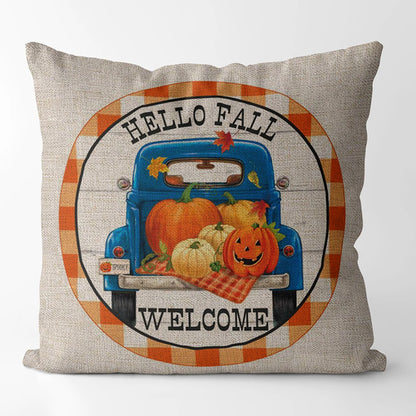 Pumpkin Fall Decor Cushion Cover