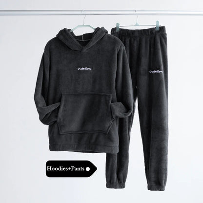 Women Winter Flannel Pajama Set