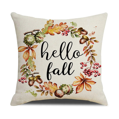 Thanksgiving Decorative Cushion Cover