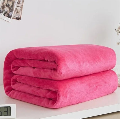 Super Soft Coral Fleece Blanket 220gsm