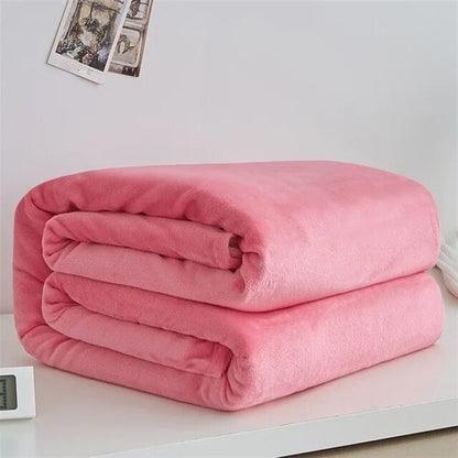 Super Soft Coral Fleece Blanket 220gsm