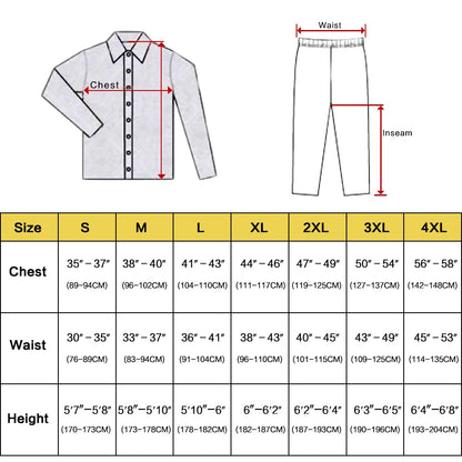 Mens Silk Satin Pajamas