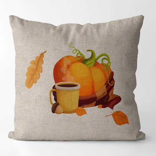 Pumpkin Fall Decor Cushion Cover