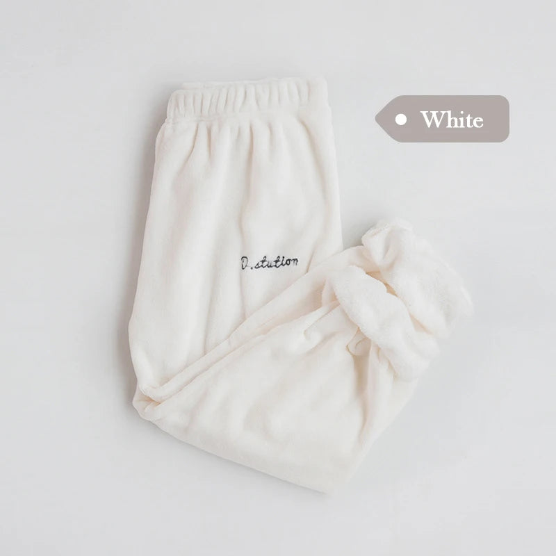 Women Winter Flannel Pajama Set