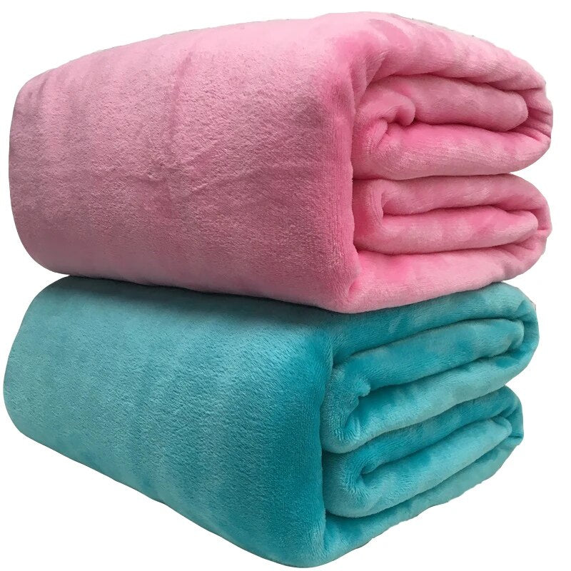 Super Soft Coral Fleece Blanket 220gsm