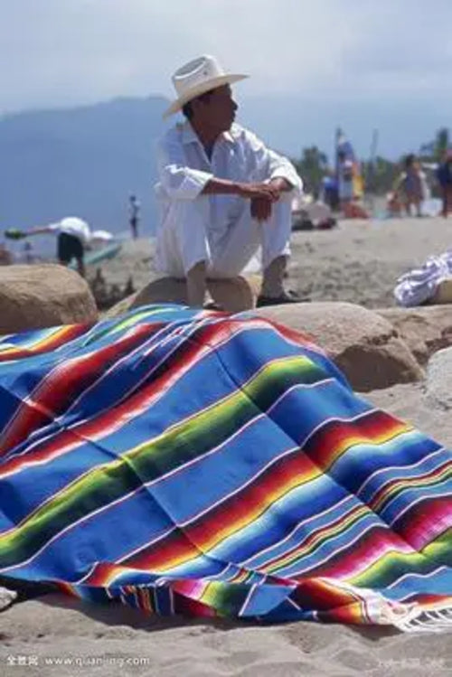 Mexican Serape Outdoor Blanket