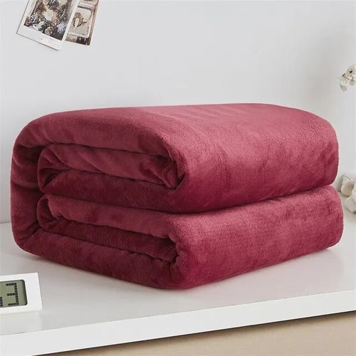 Super Soft Coral Fleece Blanket 220gsm