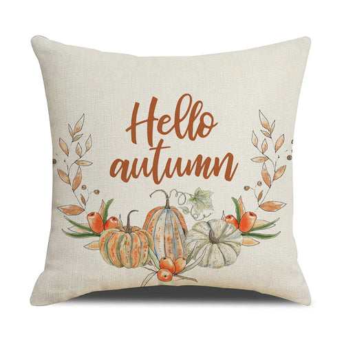 Thanksgiving Decorative Cushion Cover