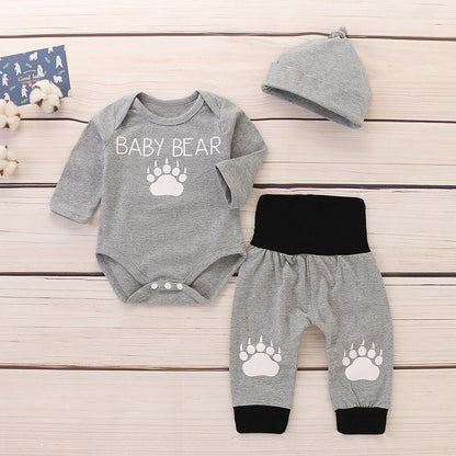 Infant Baby Cotton Pajamas Long Sleeve