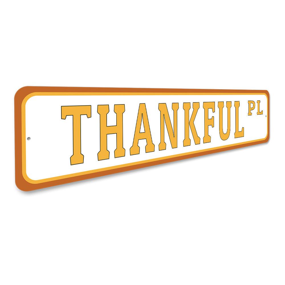 Thanksgiving Street Sign