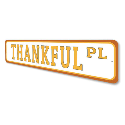 Thanksgiving Street Sign