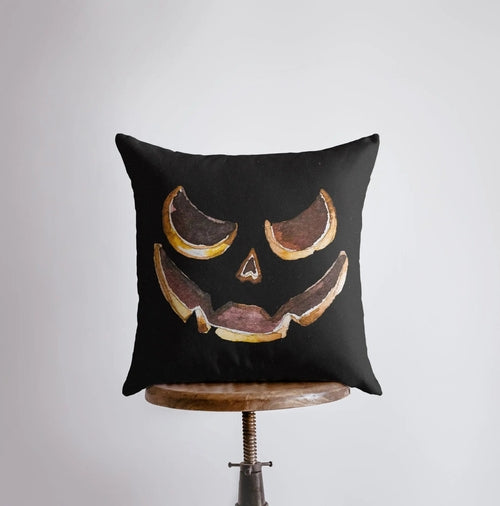 Jack O' Lantern Dark Pillow