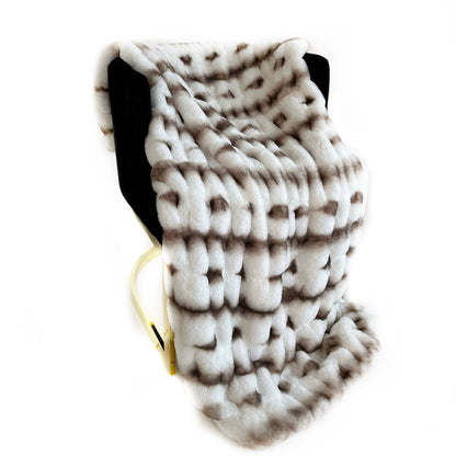 Plutus Faux Fur Luxury Throw Blanket