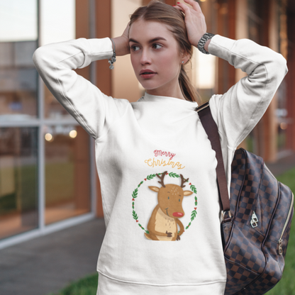 Women's Reindeer Crewneck Sweatshirt