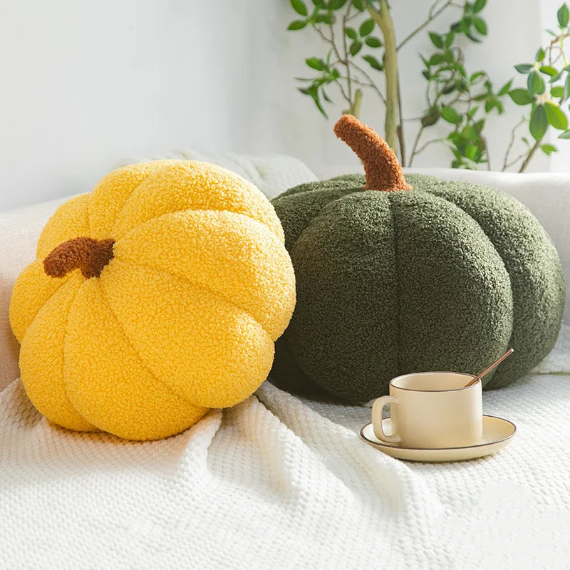 Luxury Woody Pumpkin Shaped Pillow