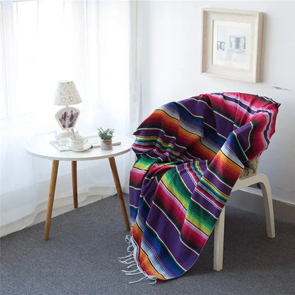 Mexican Tassel Blanket