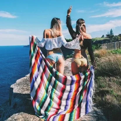 Mexican Tassel Blanket