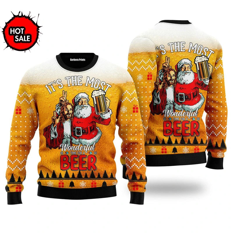 Men Women Holiday Party Xmas Sweatshirts