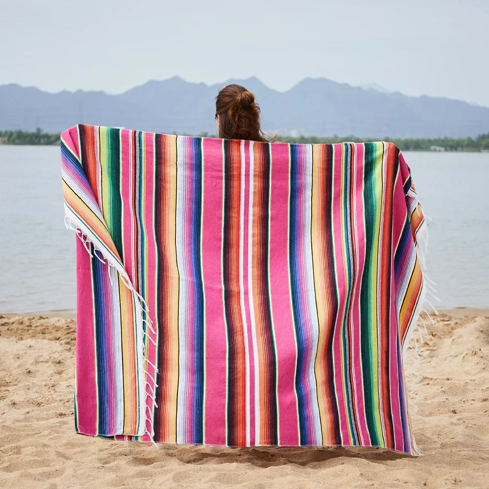 Mexican Tassel Blanket