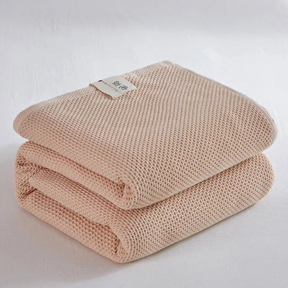Solid Cotton Blanket