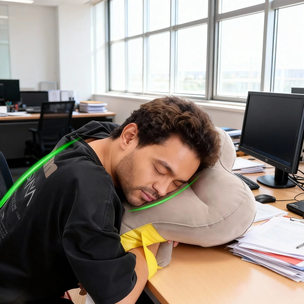 Inflatable Travel Pillow