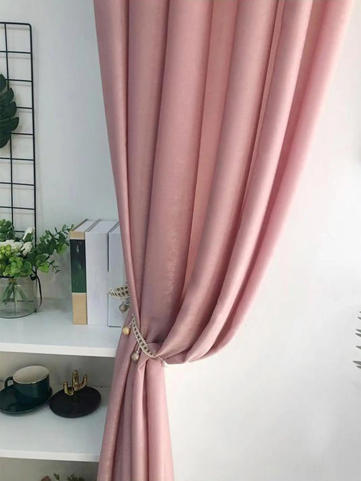 Pink Princess Style Living Room Curtains