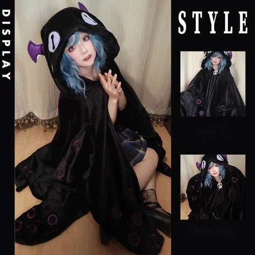 Krul Octopus Cape Plush Pajamas