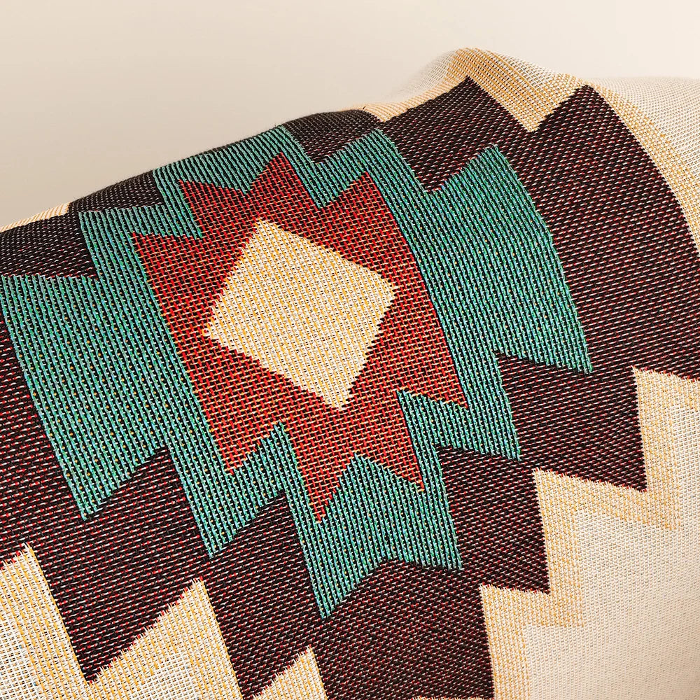 Throw Blanket with Fringe